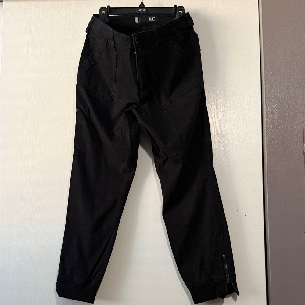 Kut from the Kloth Black Cargo Pants